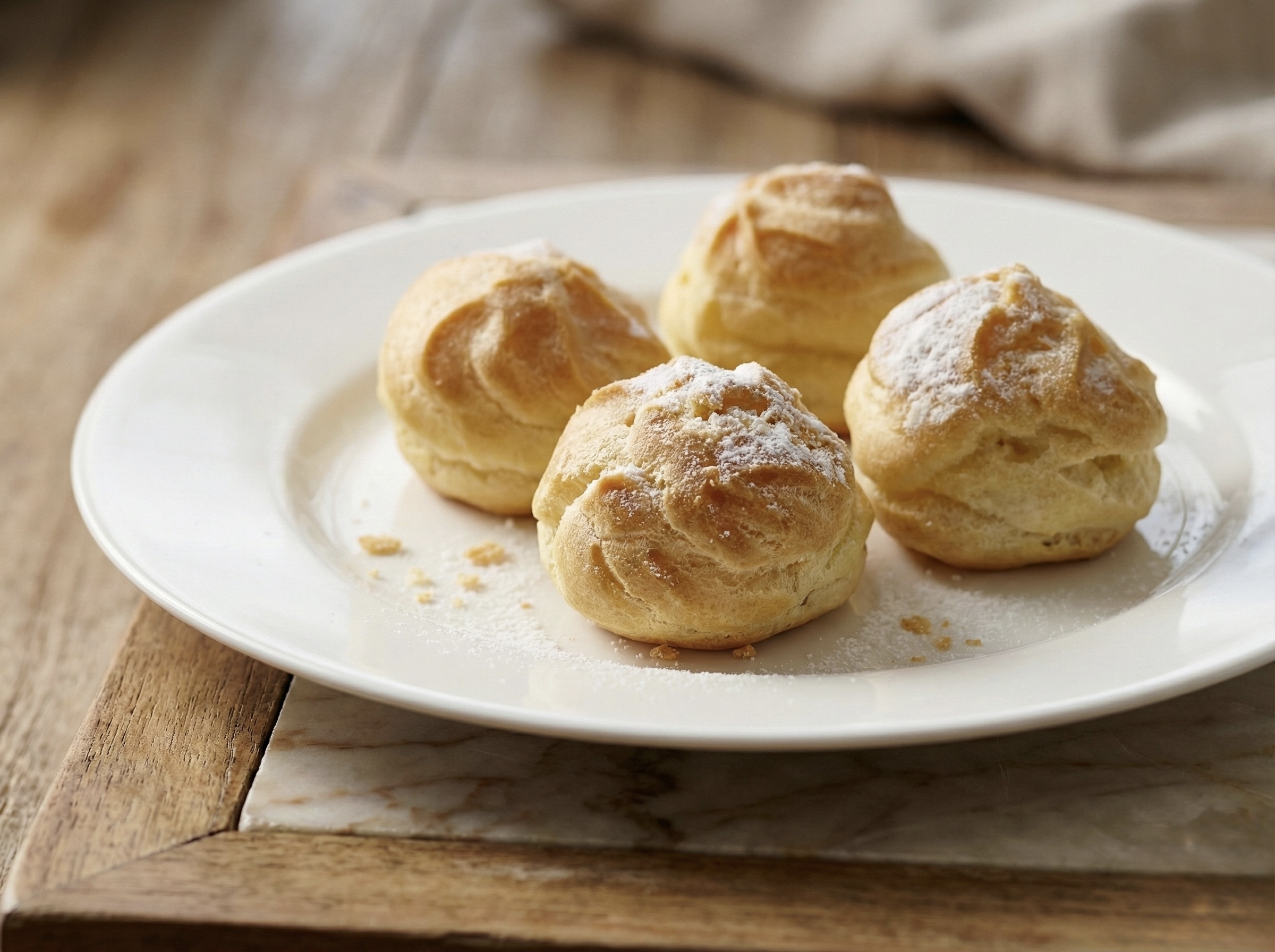 Delicious golden puffs